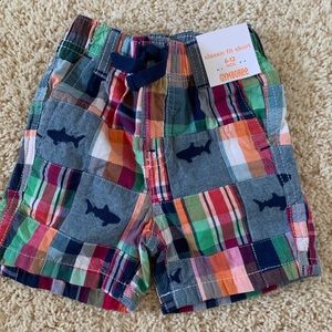 NWT Gymboree Madras Baby Boy Shorts